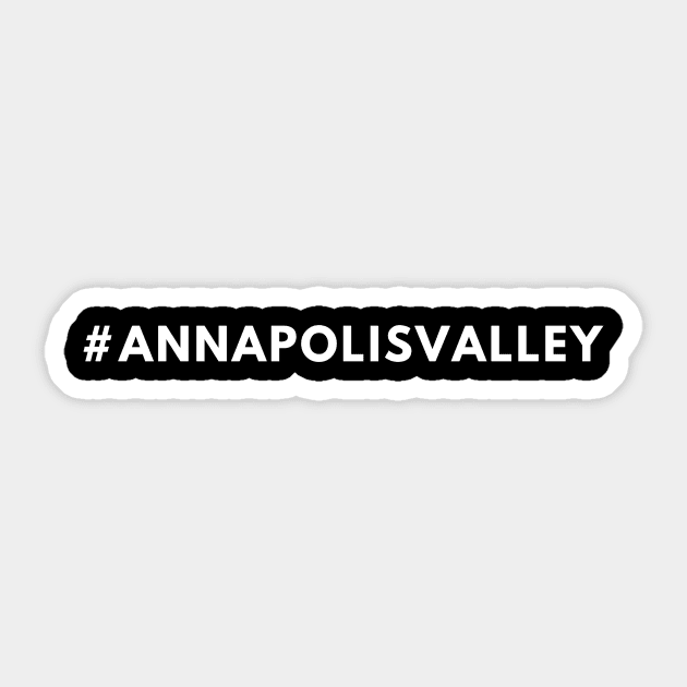 Annapolis Valley Shirt #annapolis Sticker by 369designs